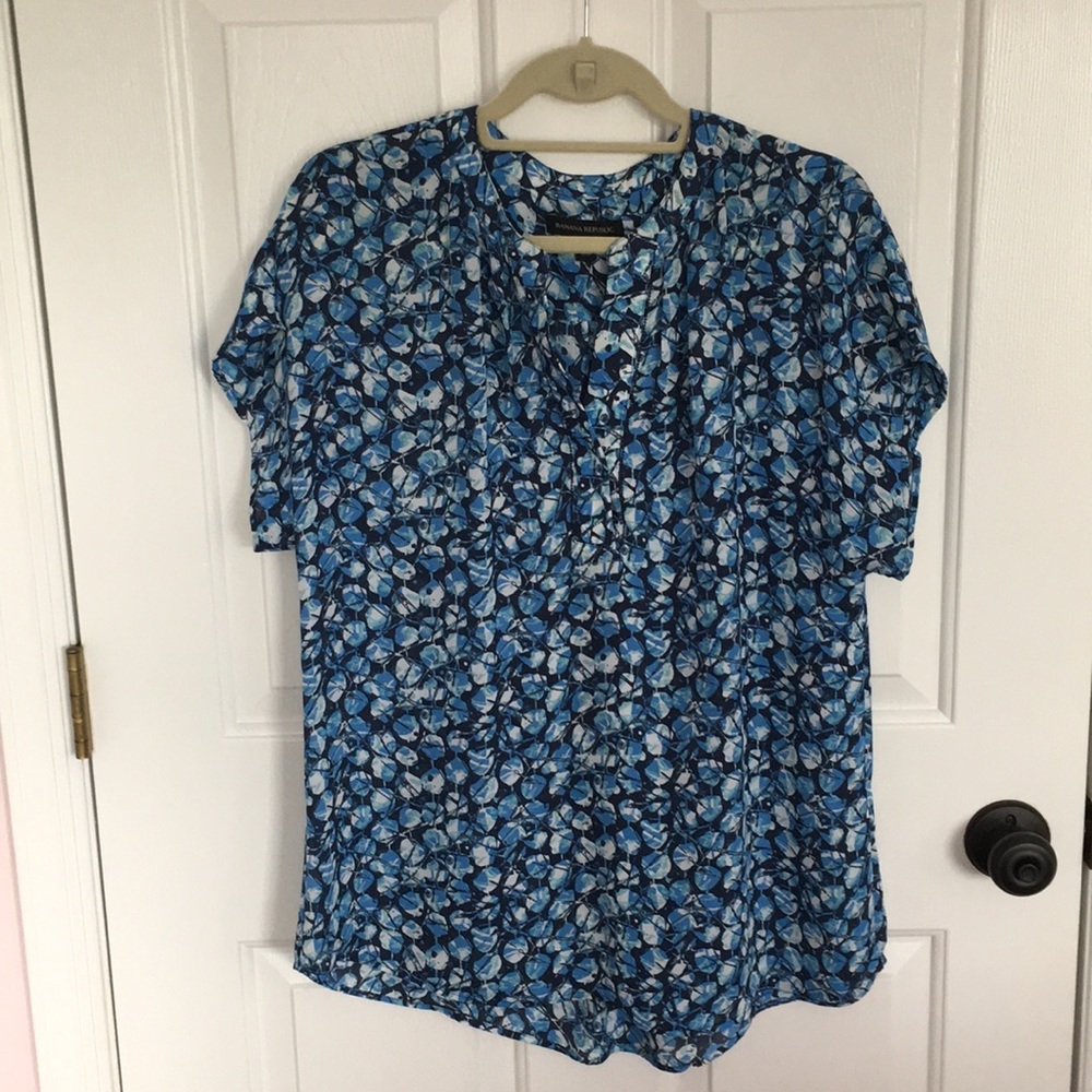 V-neck blouse
